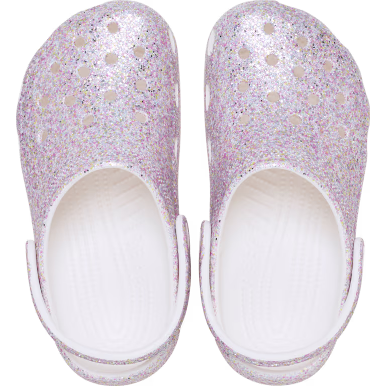 Crocs Kids' Classic Fantasy Glitter Clog