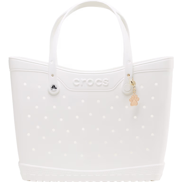 Crocs Dog Paw Bag Charm Gold