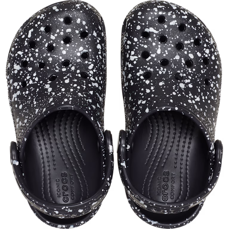 Crocs Toddler Classic Paint Splatter Clog