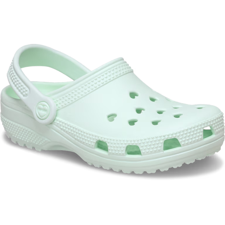 Crocs Kids' Classic Hearts Cut Out Clog