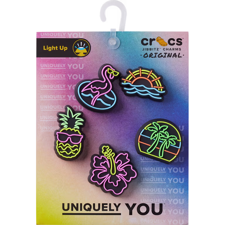 Crocs Lights Up Neon 5 Pack