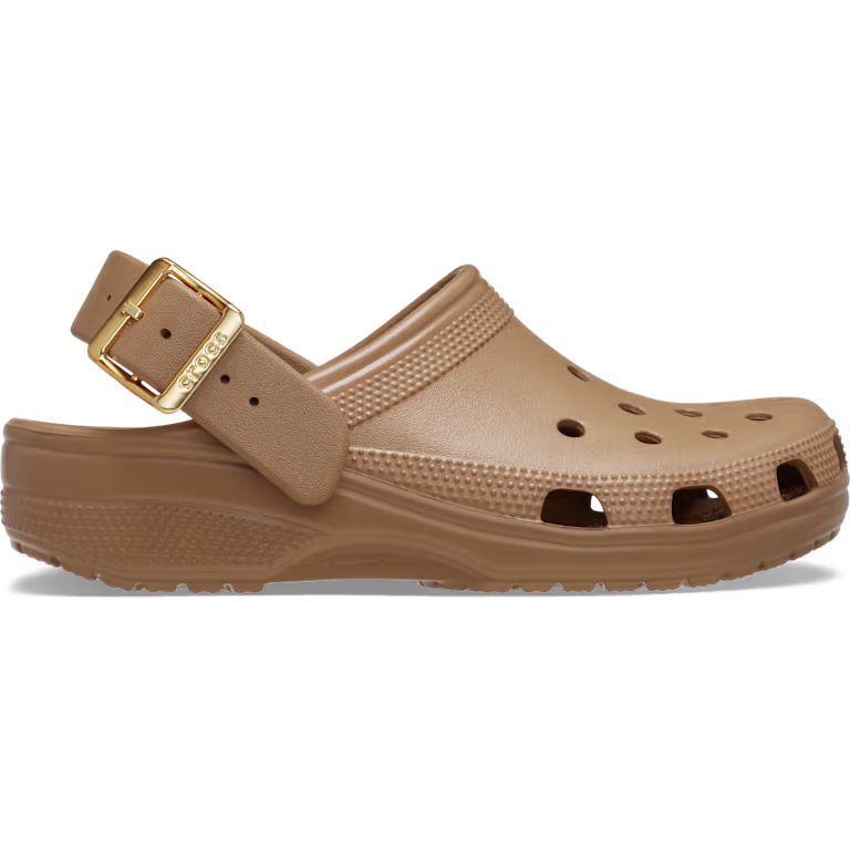 Crocs Classic Metallic Buckle Clog