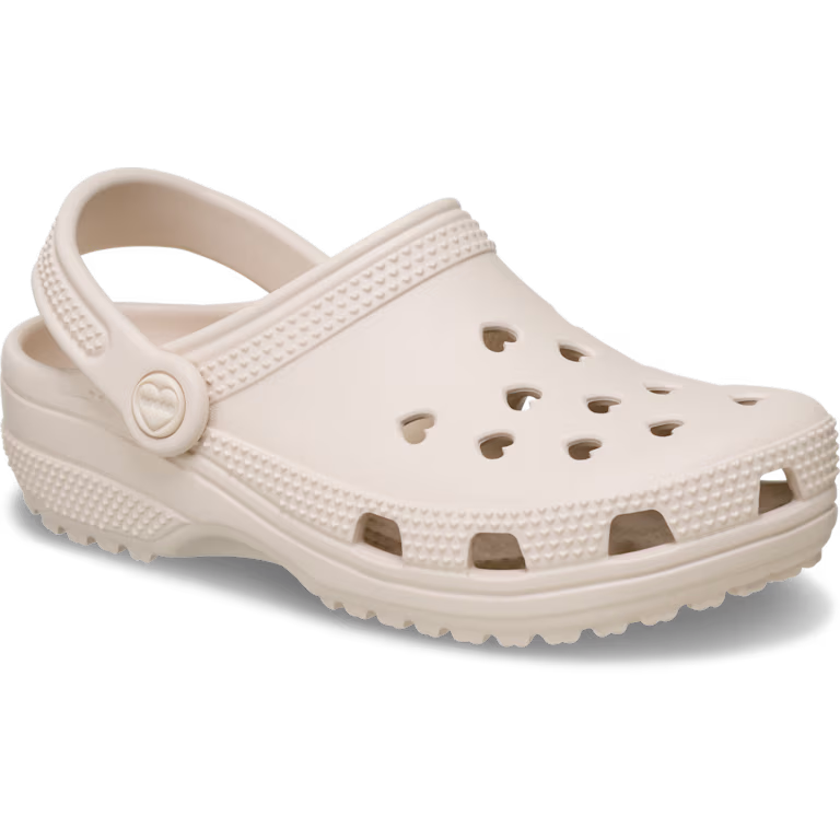 Crocs Kids' Classic Hearts Cut Out Clog