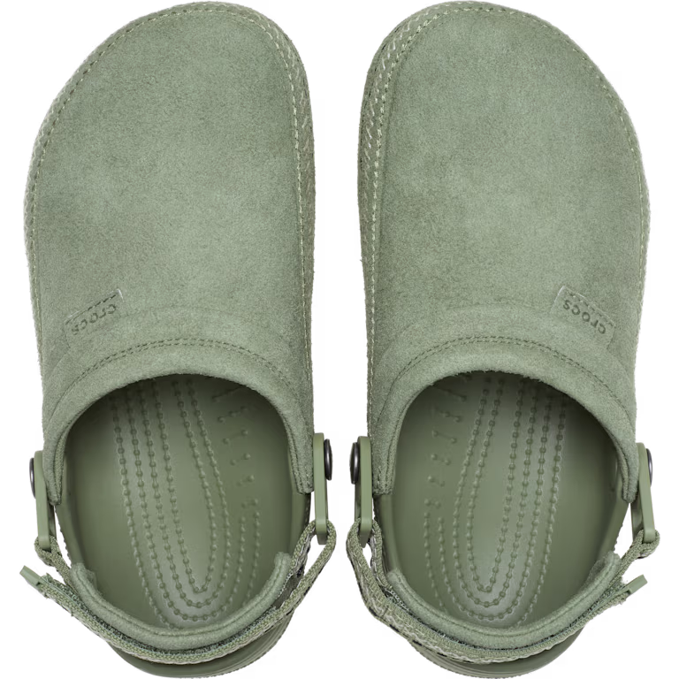 Crocs Crafted Vegan Suede Stitch Clog