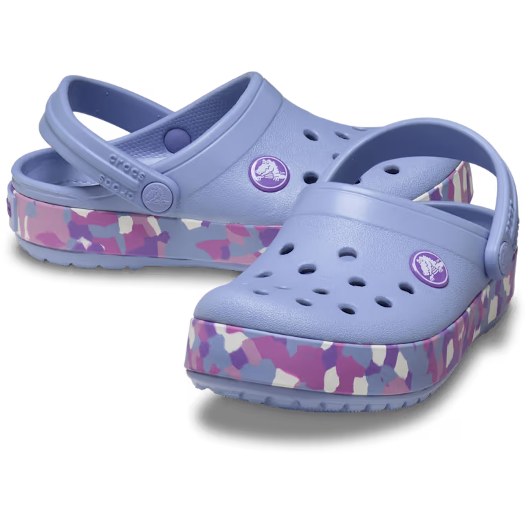 Crocs Toddler Crocband Glow Confetti Band Clog