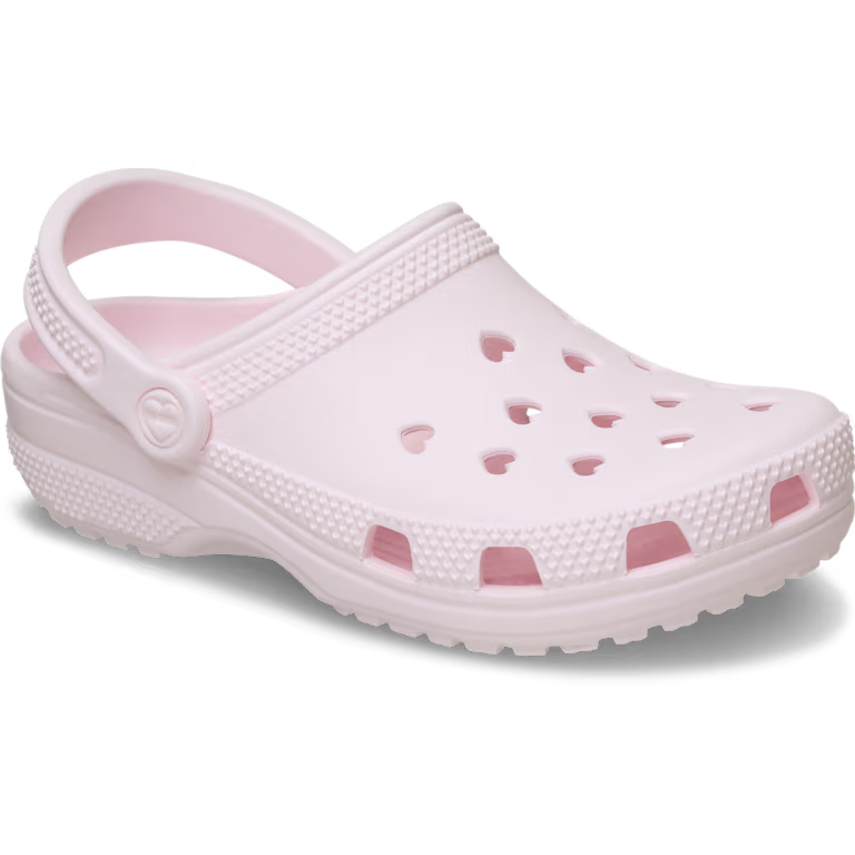 Crocs Classic Hearts Cut Out Clog