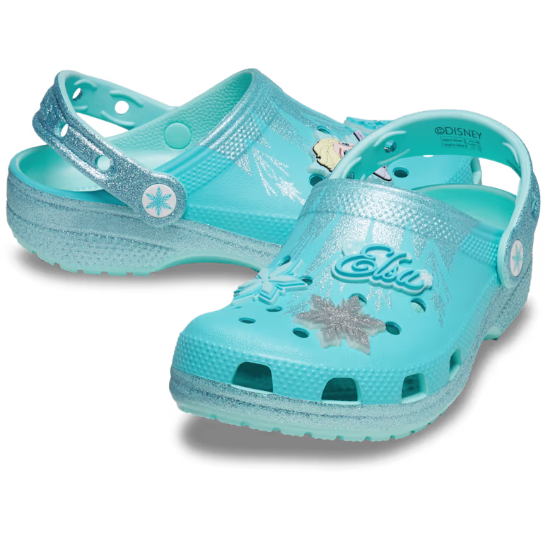 Crocs Kids' Disney Frozen Elsa Classic Clog