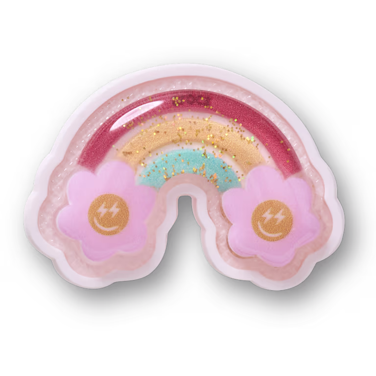 Crocs Squish Filled Daisy Rainbow