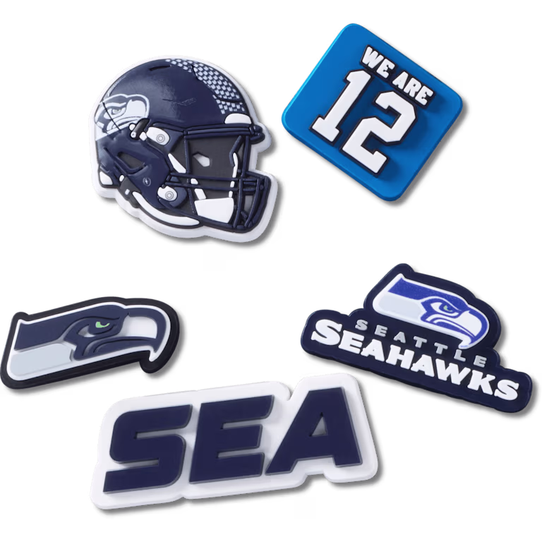 Crocs NFL Seattle Seahawks 5 Pack
