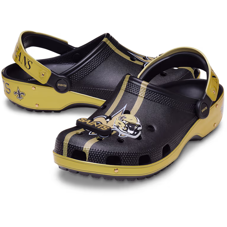 Crocs NFL New Orleans Saints Classic Clog