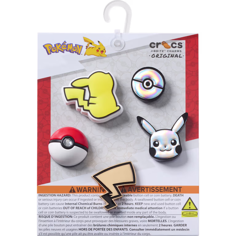 Crocs Elevated Pokemon 5 Pack