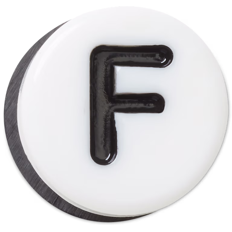 Crocs F Tiny Friendship Letter