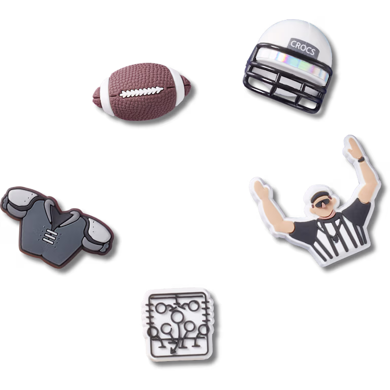 Crocs Football Team 5 Pack
