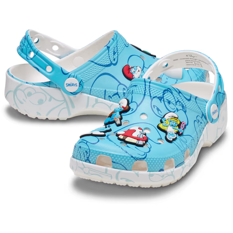 Crocs Kids' Smurfs Classic Clog
