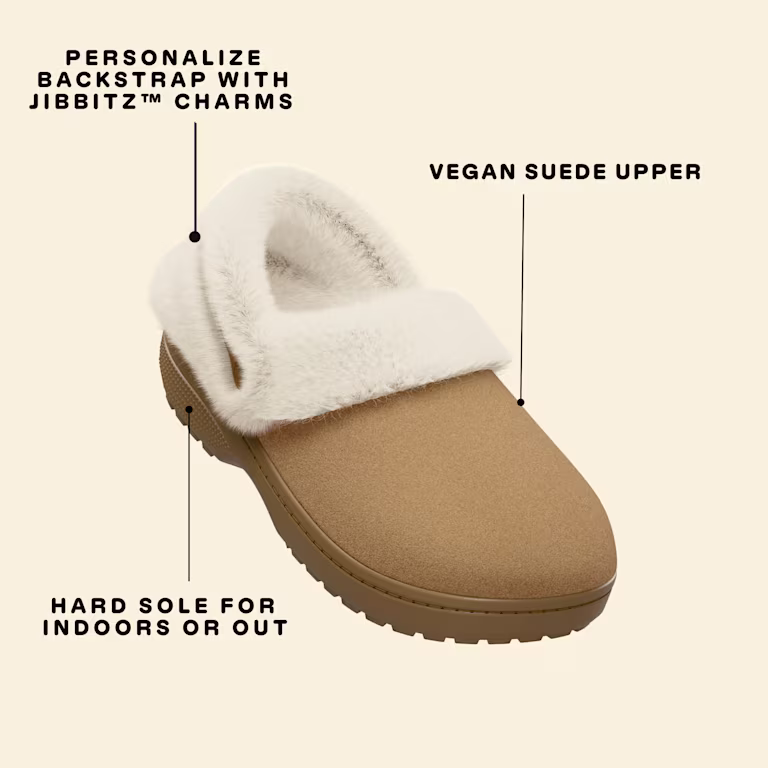 Crocs Classic Unfurgettable Vegan Suede Clog