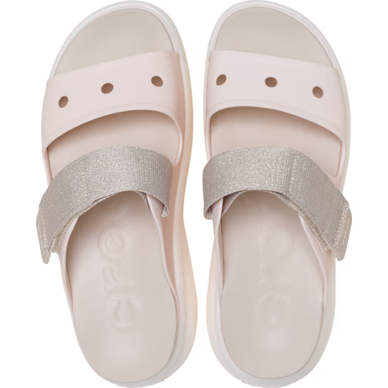 Crocs Soho Two Strap Shimmer Sandal