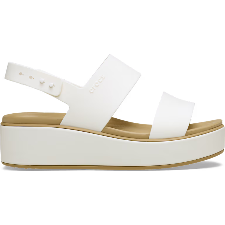 Crocs Brooklyn Low Wedge Matte Wrap Sandal